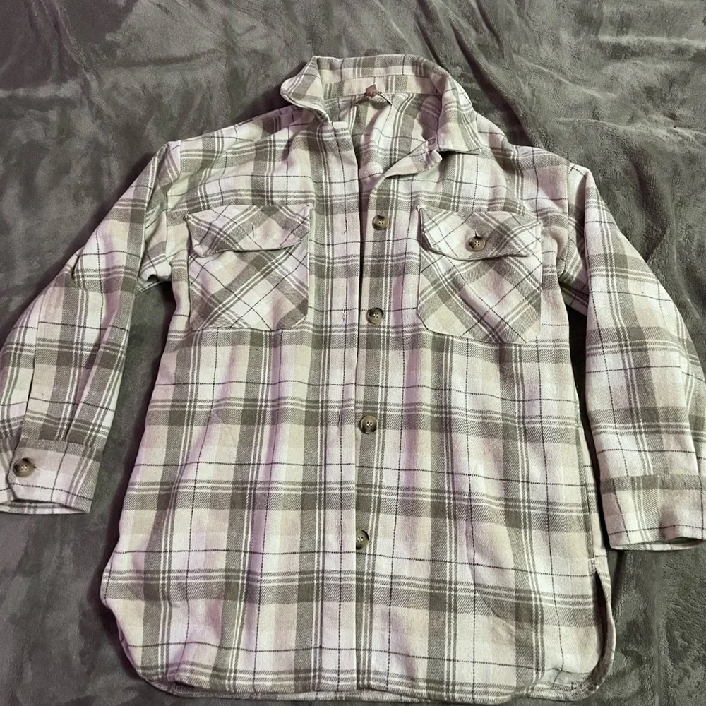 Plaid fall jacket - Picture 1 of 3